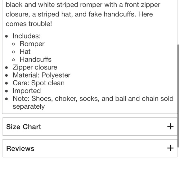 Adult guilt inmate prisoner women costume - Picture 8 of 8